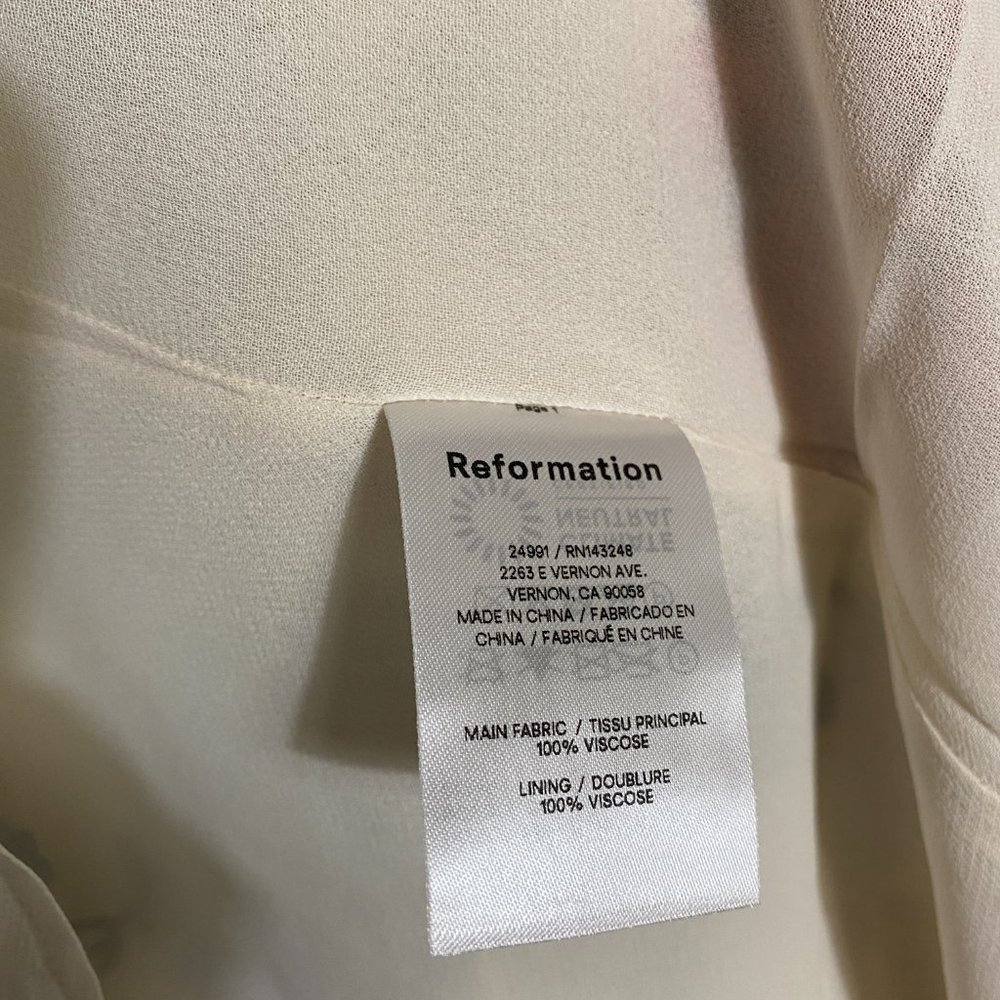 🔔LAST ONE💕Reformation Juliette Dress in Formosa - Picture 10 of 12